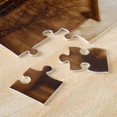 Abandonierte Kirche in Sepia Puzzle (Seite)