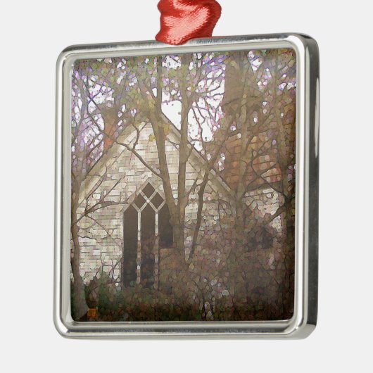 Abandred Church Ornament Aus Metall (Links)