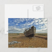 Abandred Holzfischboot | Dungeness Postkarte (Vorne/Hinten)