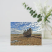 Abandred Holzfischboot | Dungeness Postkarte (Stehend Vorderseite)