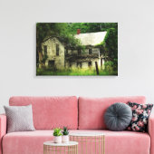 Abandred House Leinwanddruck (Insitu (Wohnzimmer))