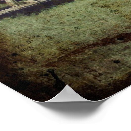 Abandred House Poster (Ecke)