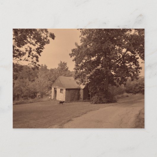 Abandred House Postkarte (Vorderseite)