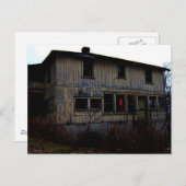 Abandred Spuk House Postkarte (Vorne/Hinten)