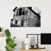 Abandred Two Story House Poster (Heimbüro)