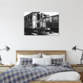 Abandred Wooden Pkw Le Mastrou Leinwand (Insitu (Schlafzimmer))