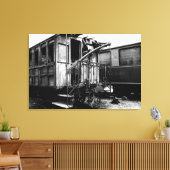 Abandred Wooden Pkw Le Mastrou Leinwand (Insitu (Wohnzimmer))