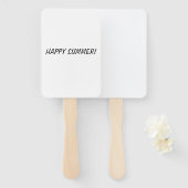 Abanico Fächer (Vorne und Hinten)