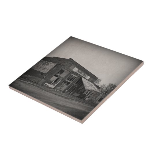 Abanoned Füttern Store Fliese (Seite)