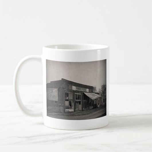 Abanoned Füttern Store Kaffeetasse (Links)