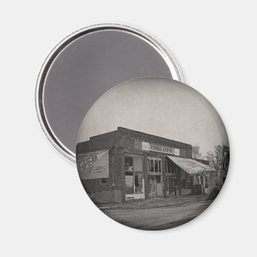 Abanoned Füttern Store Magnet (Vorderseite/Rückseite)