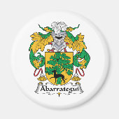 Abarrategui-Familienwappen Magnet (Vorne)