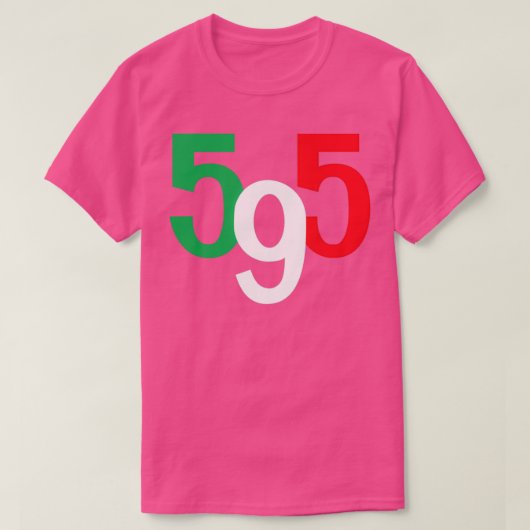 Abarth 595 Italienisch T-Shirt (Design vorne)