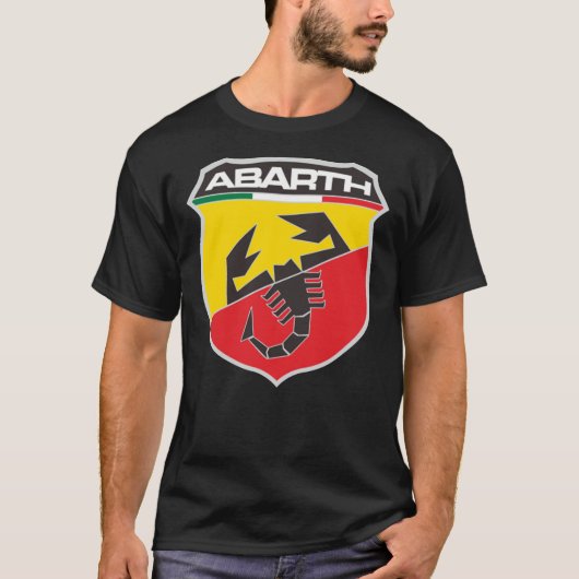 Abarth Logo Merchandise Essential T-Shirt (Vorderseite)