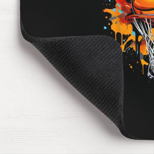 Äbäsketllco. Colorful Sketll Graphic Mousepad (Ecke)