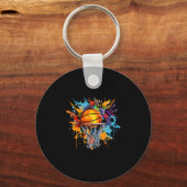 Äbäsketllco. Colorful Sketll Graphic Schlüsselanhänger (Vorderseite)