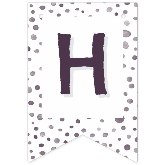 Abb. Confetti-Wasserfarbenfeld-Jagdflagge Wimpelkette (Zweite Fahne)