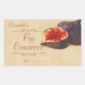 Abb. Konservierung Rechteckiger Aufkleber (Vorderseite)