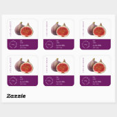 Abb. Small Business Label Quadratischer Aufkleber (Blatt)