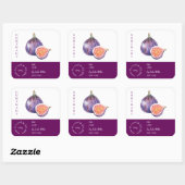 Abb. Small Business Label Quadratischer Aufkleber (Blatt)