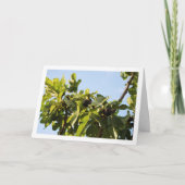 Abb. Tree, Blue Sky Portrait Karte (Vorderseite)