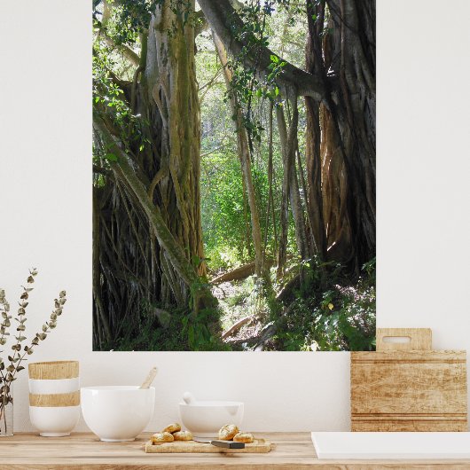 Abb. Tree Poster (Küche)