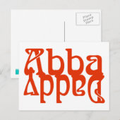 Abba Daddy (Vater, Gott) Postkarte (Vorne/Hinten)