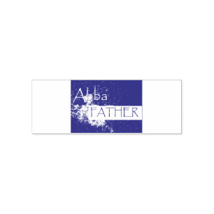 Abba Father Briefmarke Permastempel