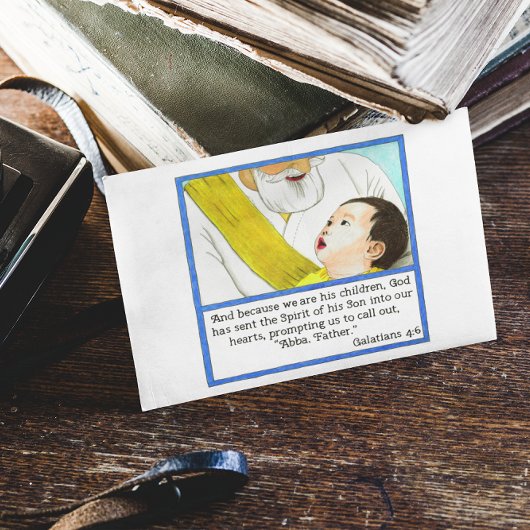 Abba Father Inspiration Postcard Postkarte