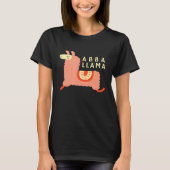 Abba Llama T-Shirt (Vorderseite)
