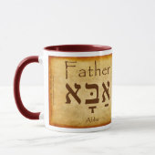 ABBA - VATER HEBREW-TASSE TASSE (Links)