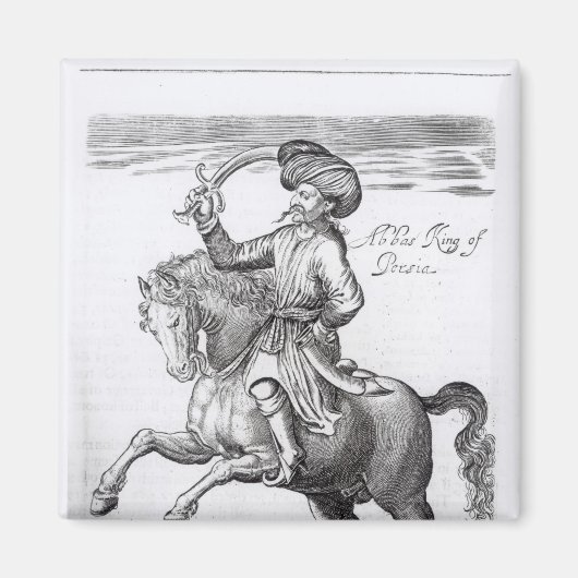 Abbas, König von Persien Magnet (Vorne)