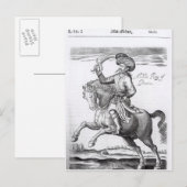 Abbas, König von Persien Postkarte (Vorne/Hinten)