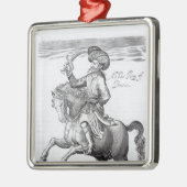 Abbas, König von Persien Silbernes Ornament (Links)