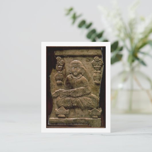 Abbasid Plaque, Irak oder Iran, 12. Jahrhundert (E Postkarte (Stehend Vorderseite)