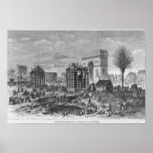 Abbau der Pariser Barrieren Poster (Vorne)