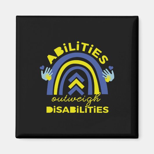 Abbau der Syndrom-Abilitäten größer als die Behind Magnet (Vorne)