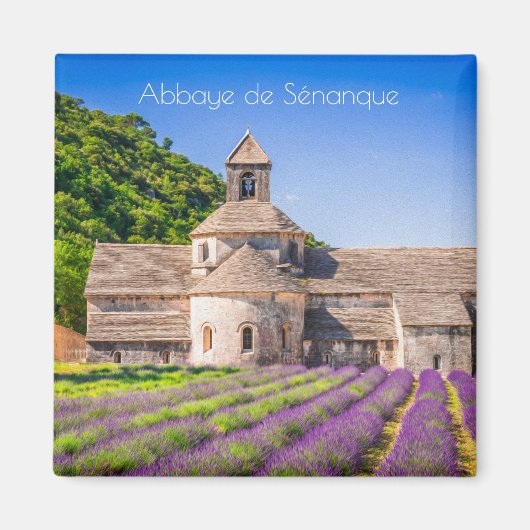Abbaye de Sénanque Magnet (Vorne)
