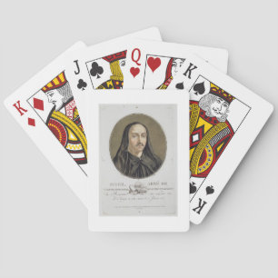 Abbe de Suger (1082-1151) von "Portraits des gran Spielkarten