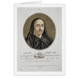 Abbe de Suger (1082-1151) von 'Porträt-DES gran