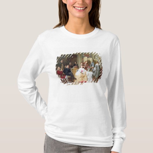 Abbe Prevost Lesung "Manon Lescaut", 1856 T-Shirt (Vorderseite)