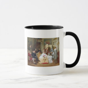 Abbe Prevost Lesung "Manon Lescaut", 1856 Tasse