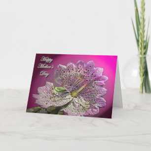 Abberant Foxglove Muttertagskarte Karte