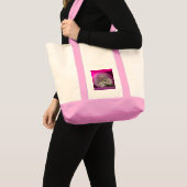 Abberant Foxglove Pink Bag Tragetasche (Vorderseite (Produkt))