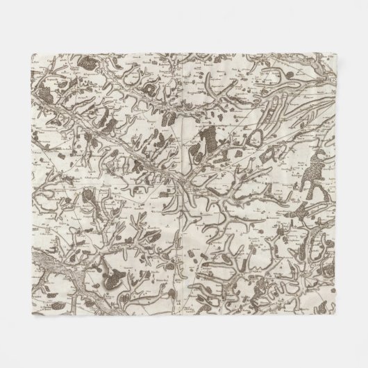 Abbeville Fleecedecke (Vorderseite (Horizontal))