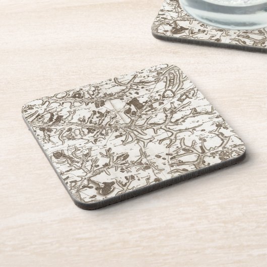 Abbeville Getränkeuntersetzer (Linke Seite)