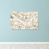 Abbeville Leinwanddruck (Insitu (Holzboden))