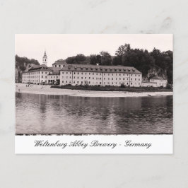 Abbey Brewery Weltenburg, Donau Kloster Deutschlan Postkarte