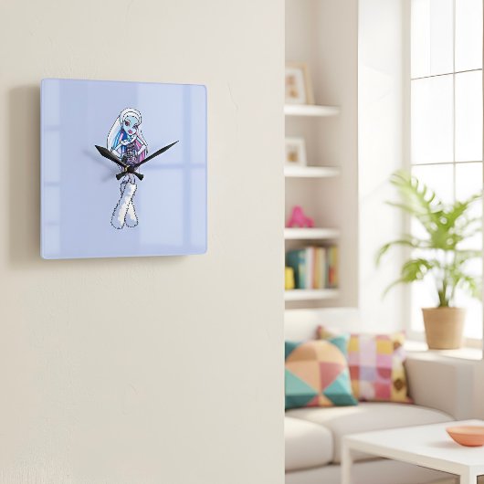 Abbey Clock Quadratische Wanduhr