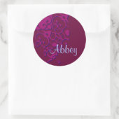 Abbey Designer Name II Aufkleber (Tasche)